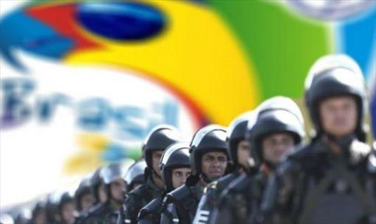 Río de Janeiro amaneció militarizada en sus playas y cerca del estadio