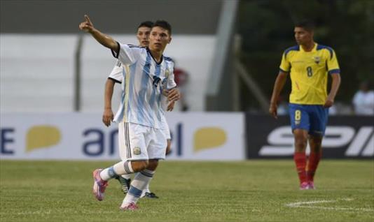 Sudamericano sub 20: Argentina goleó a Ecuador en el debut