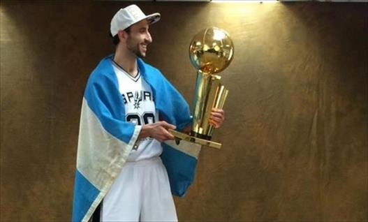Manu Ginóbili es campeón de la NBA