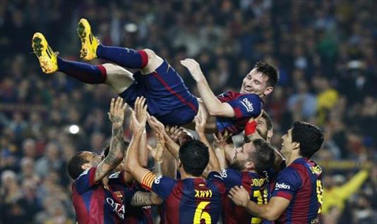 Merecido homenaje a Lionel Messi