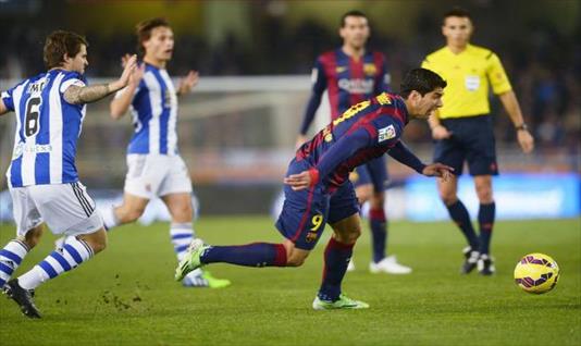 Con Messi de suplente, Barcelona perdió ante Real Sociedad