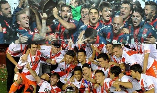 Recopa Sudamericana: River y San Lorenzo juegan el primer chico