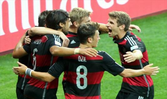 Paliza histórica: Alemania goleó 7 a 1 a Brasil en su casa y es finalista